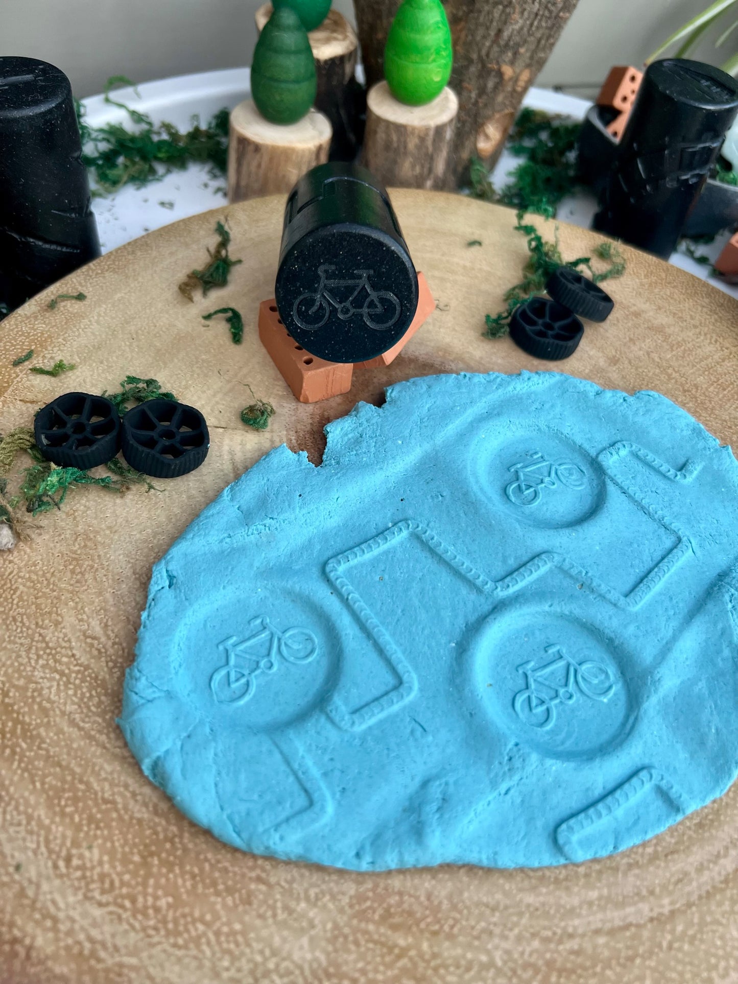 Let’s Roll – Transport Dough Roller and Stamps by Yellow Door