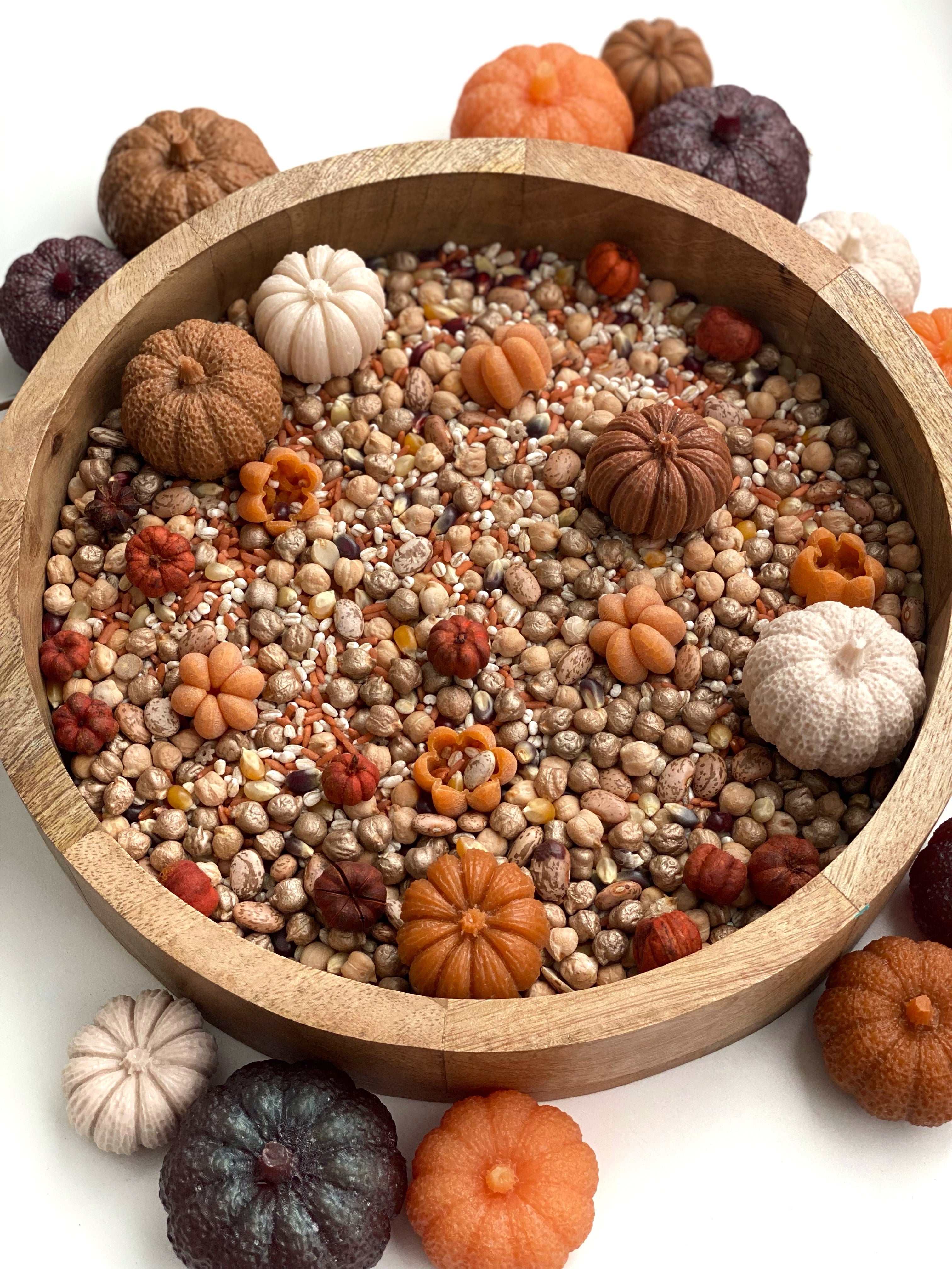 Autumn Sensory Tray