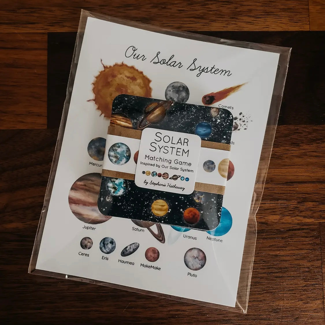 Solar System Matching Game