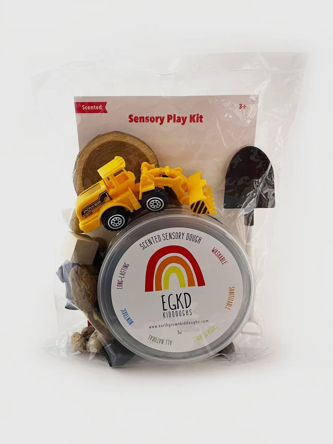 Construction (Cookies 'N Cream) Sensory Play Dough Kit