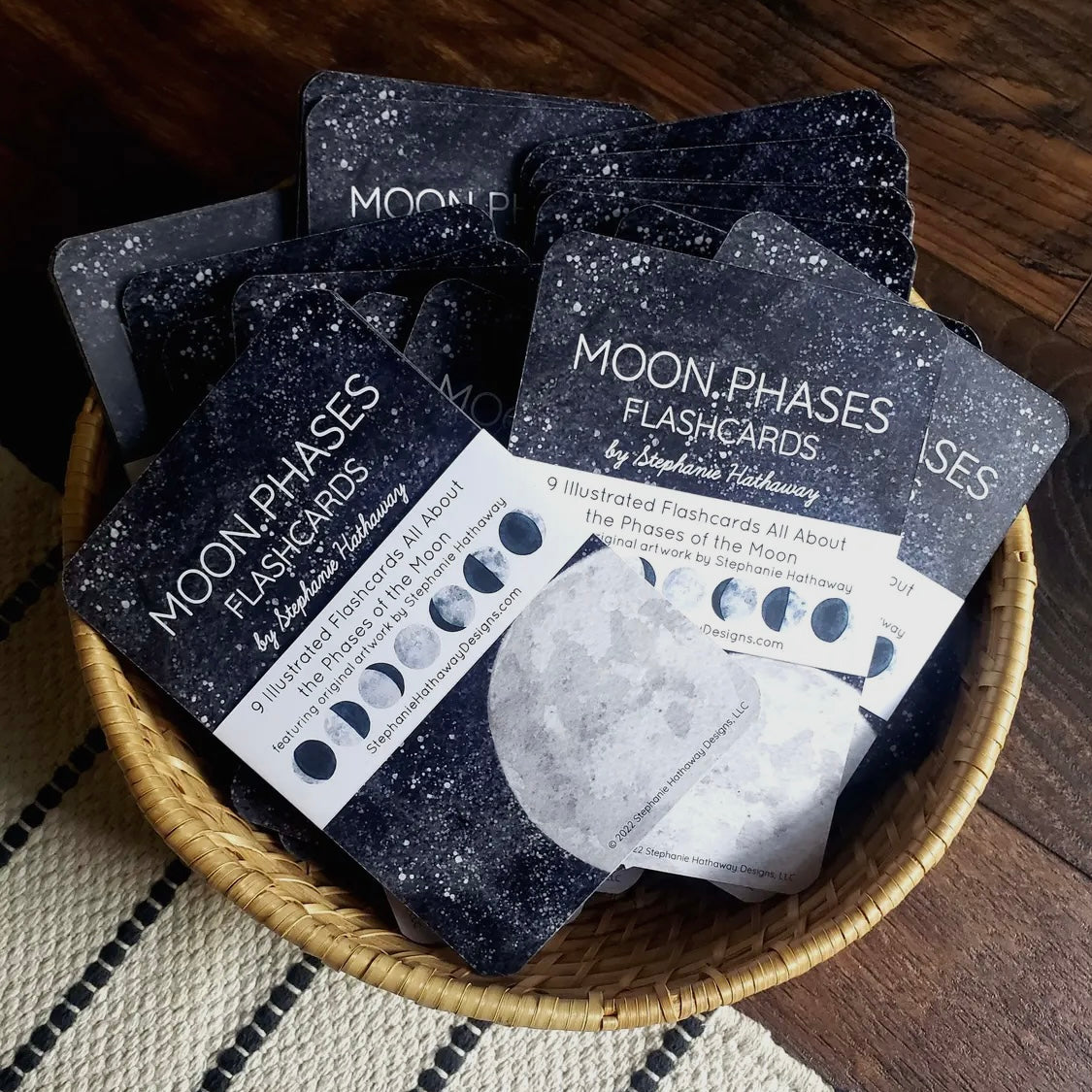 Moon Phases Flash Cards
