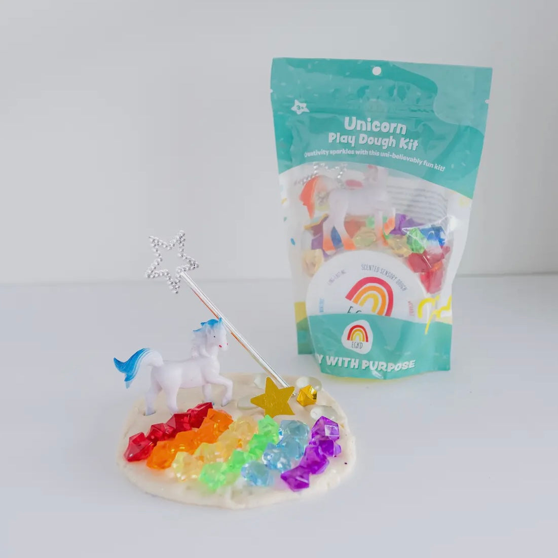 Unicorn Rainbow (Vanilla Buttercream) Sensory Dough Play Kit