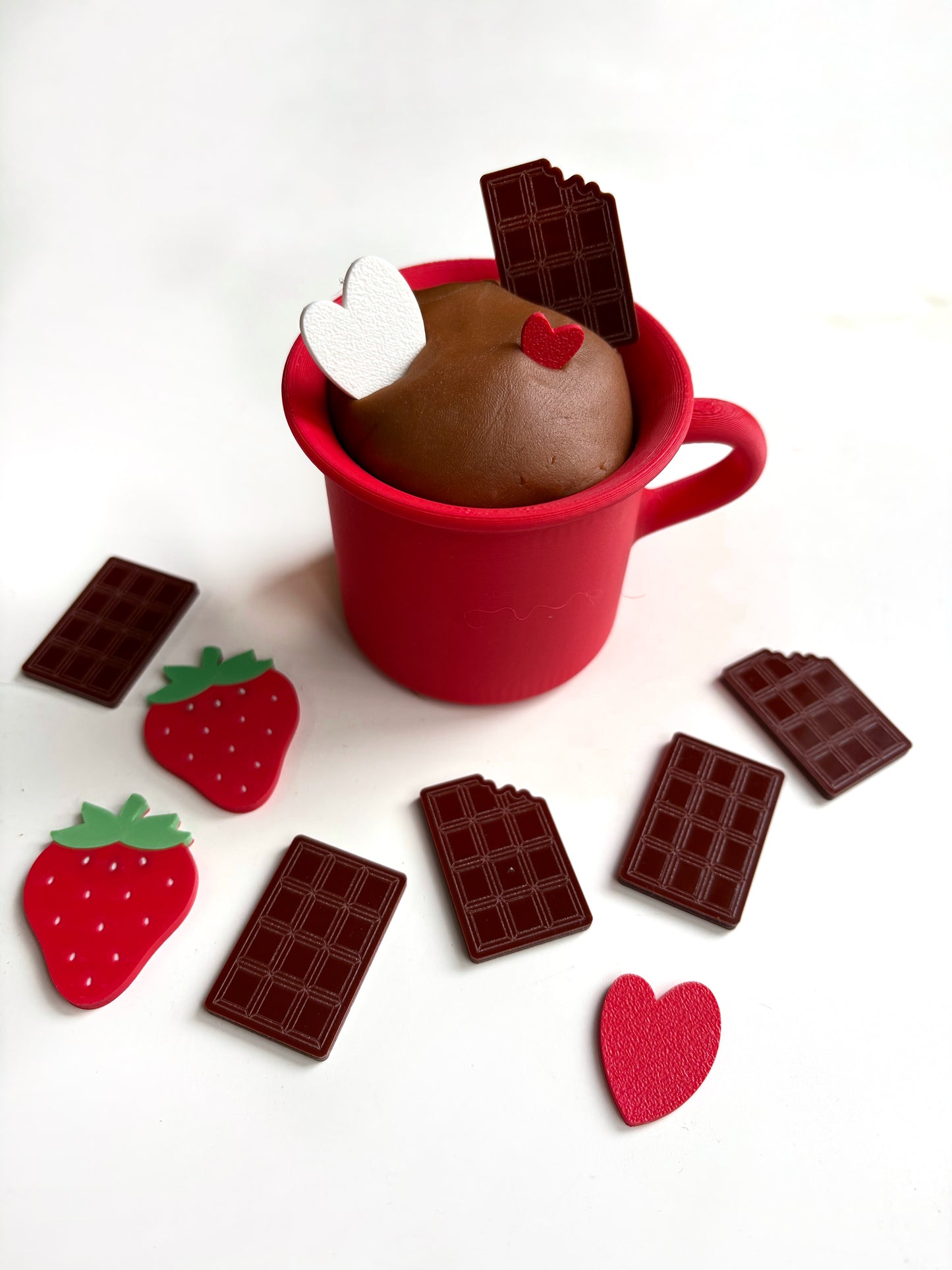 Red Eco Mug by T. C. Play