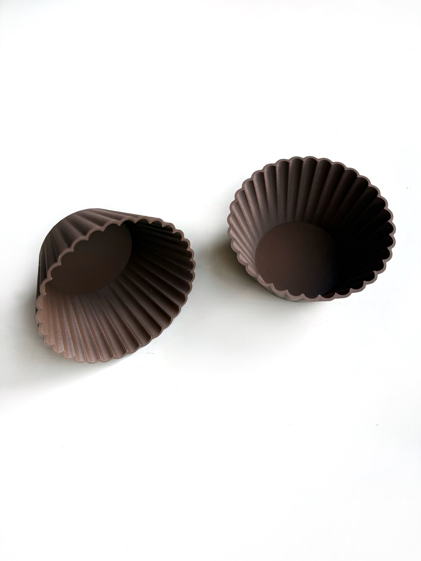 Chocolate Brown Cupcake Eco Liner Set by T. C. Play