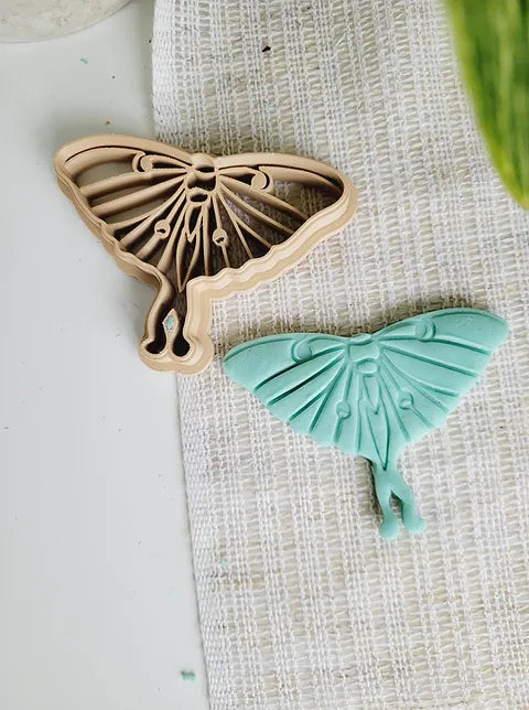 Luna Moth Eco-Friendly Dough Cutter by T. C. Play