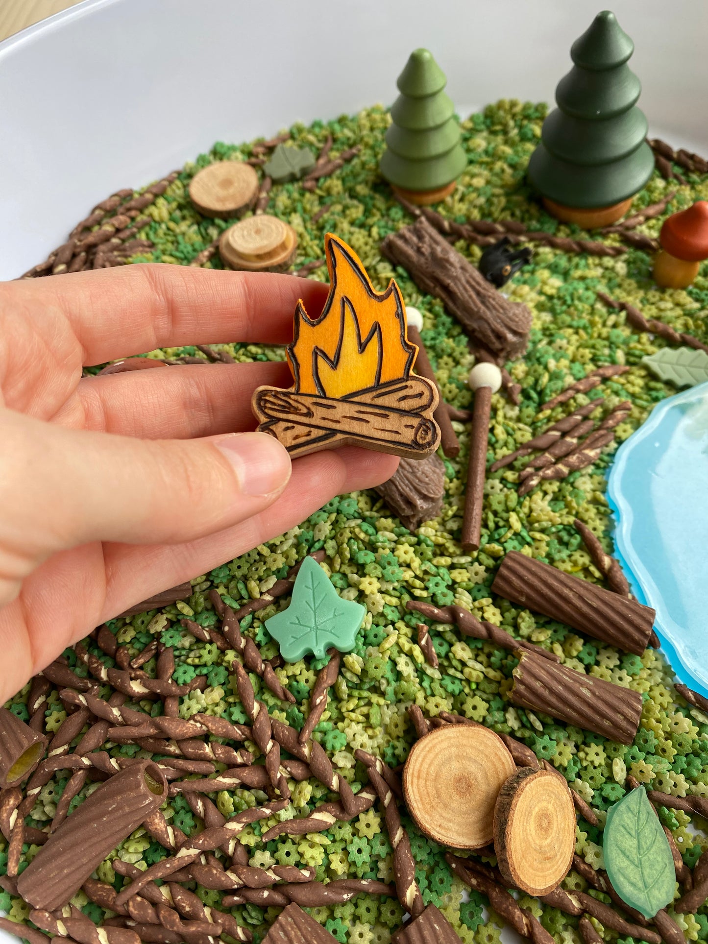 Campfire Chunky Wood Cutout