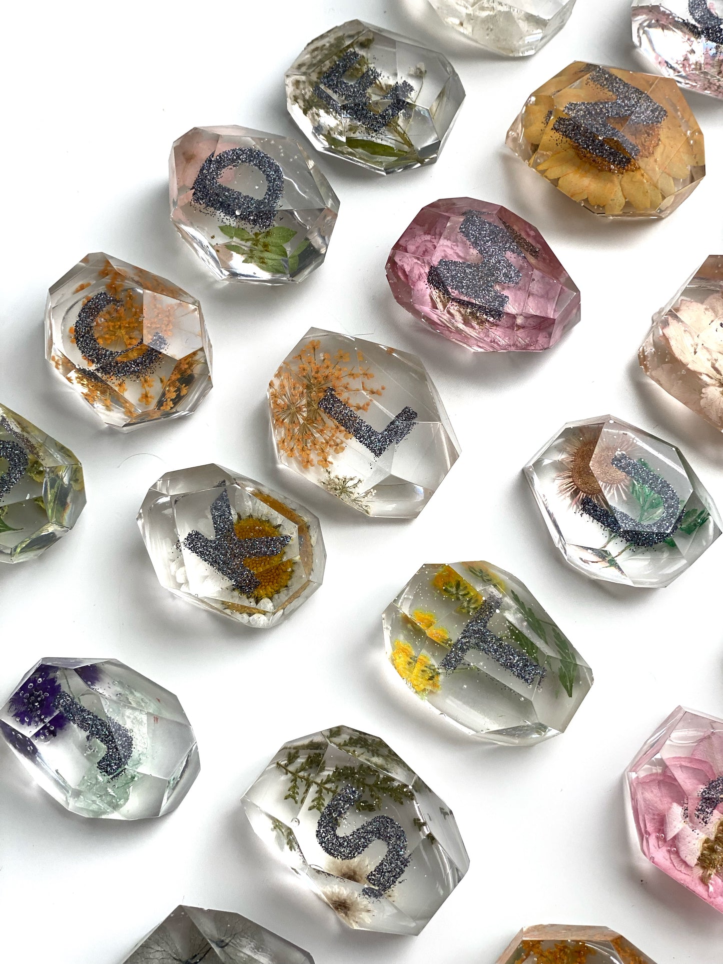 Alphabet Nature Gemstones
