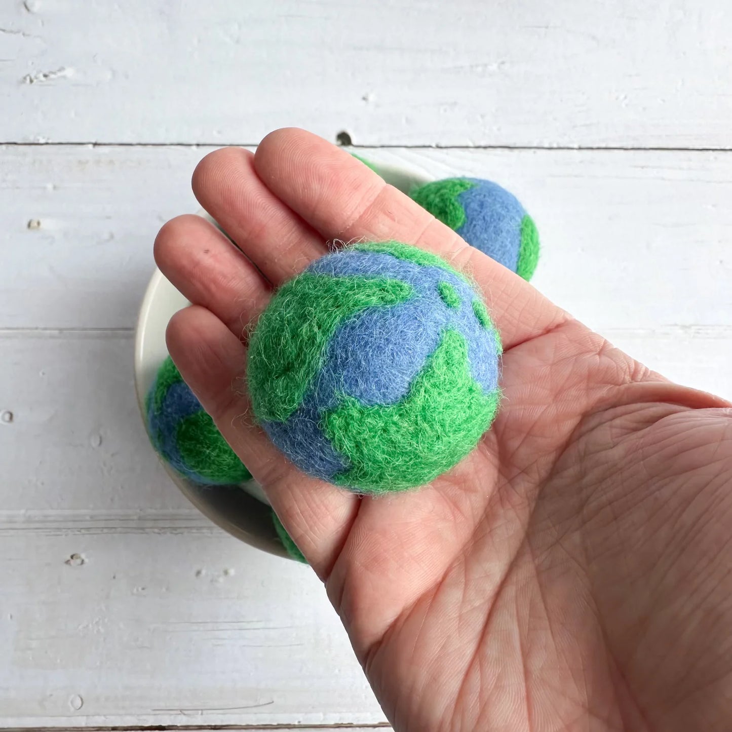 Felt World Globe