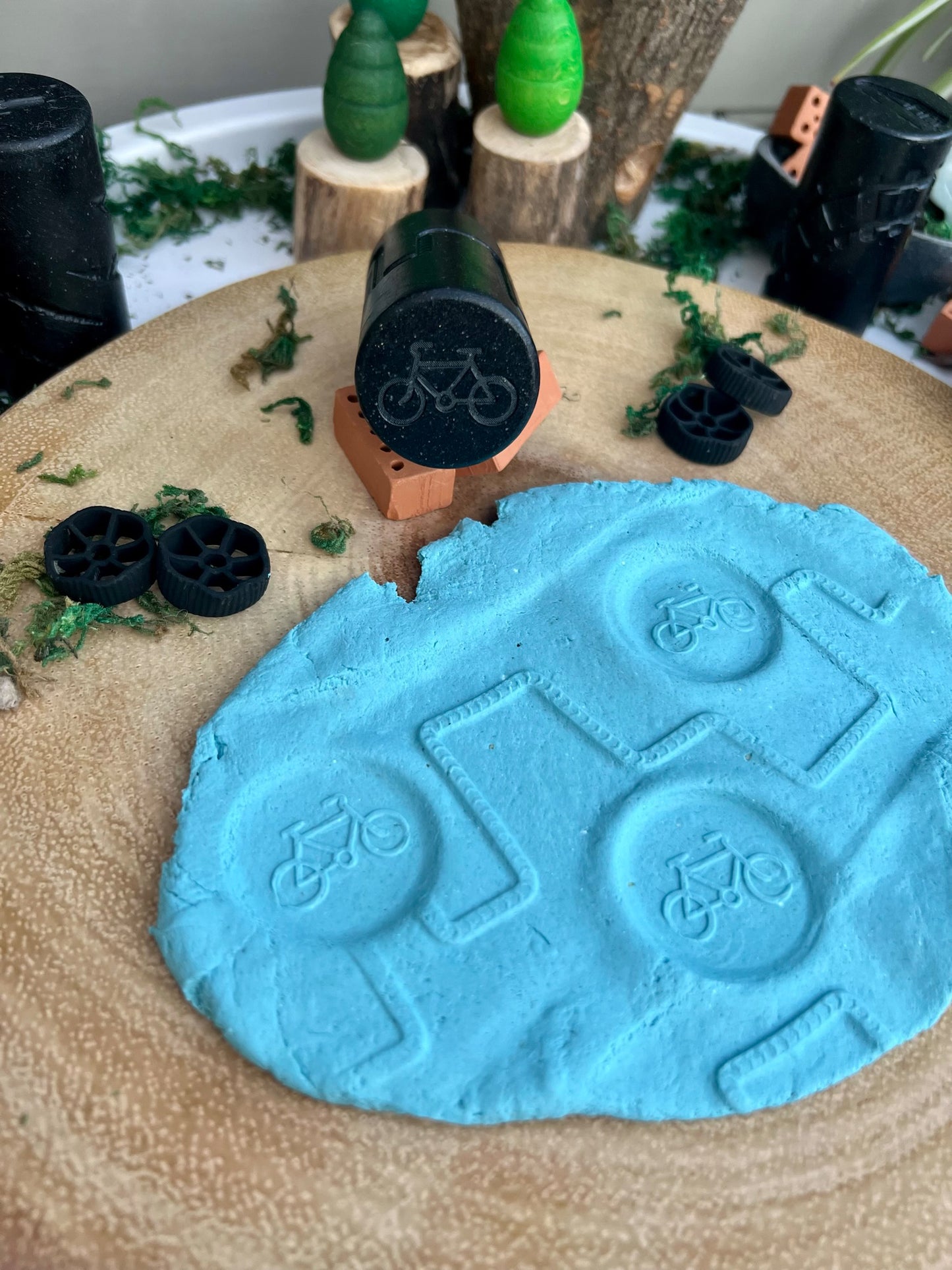Let’s Roll – Transport Dough Roller and Stamps