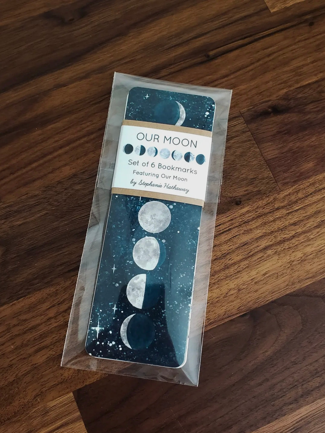 Moon Bookmarks Pack, Set of 6