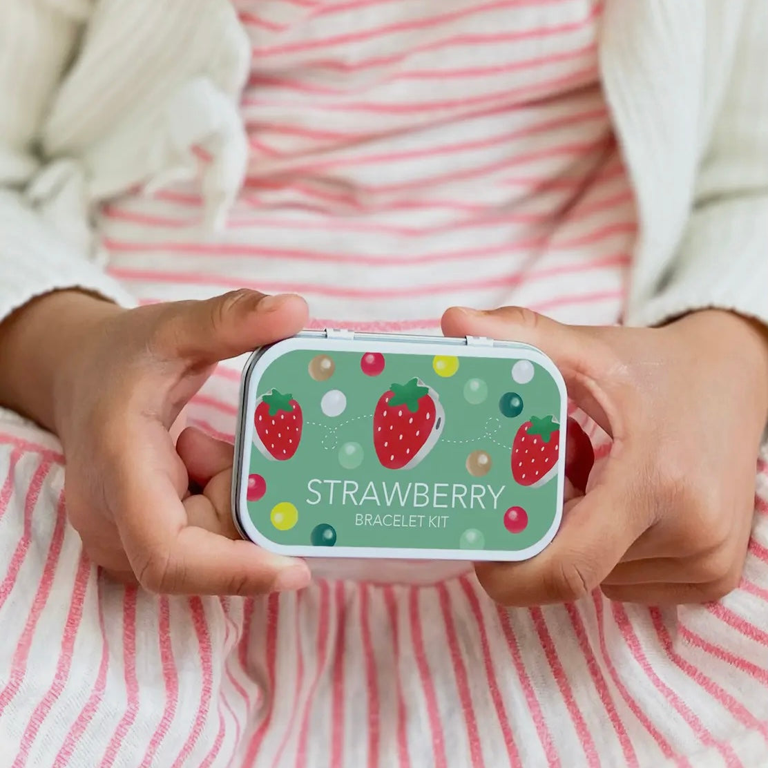 Strawberry Bracelet Gift Kit by Cotton Twist