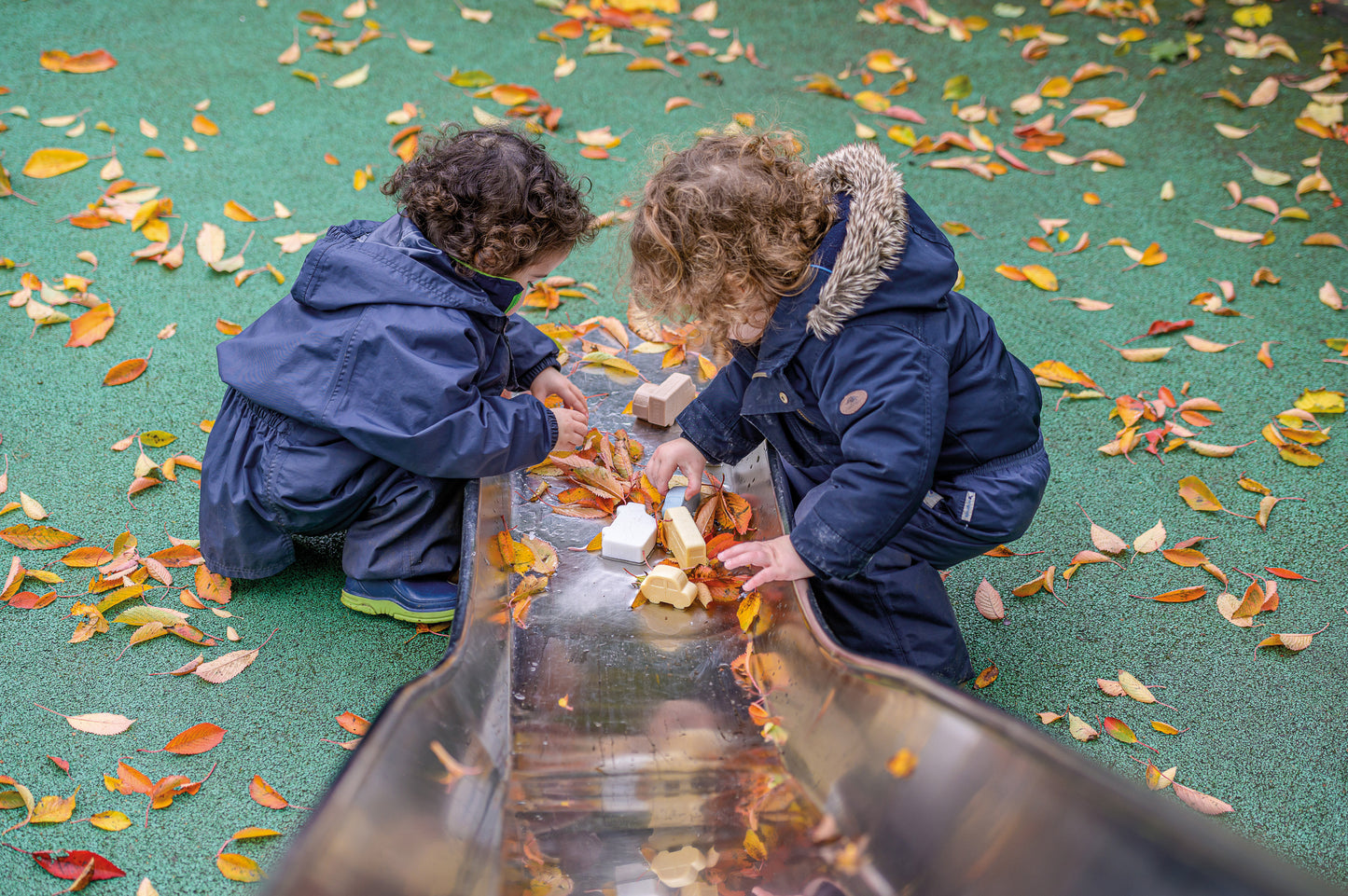 Little Lands Vehicles Sensory Play Stones by Yellow Door