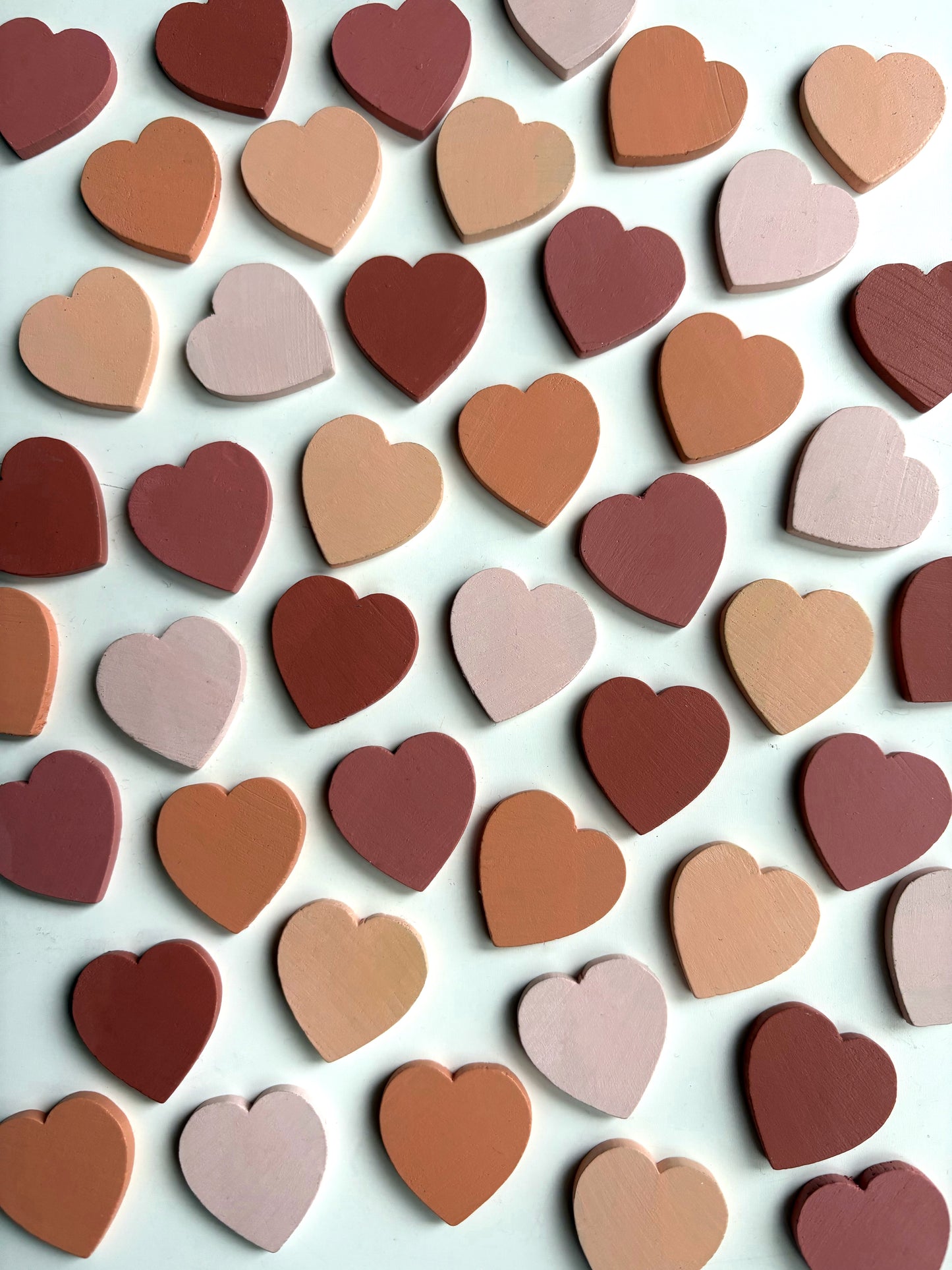 Wood Heart Counters