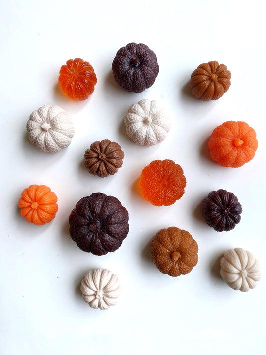 Resin Pumpkins 2023 Colors