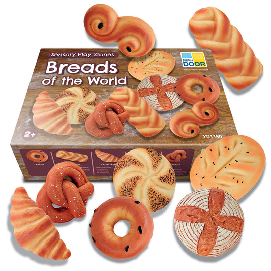 Breads of the World Sensory Play Stones by Yellow Door