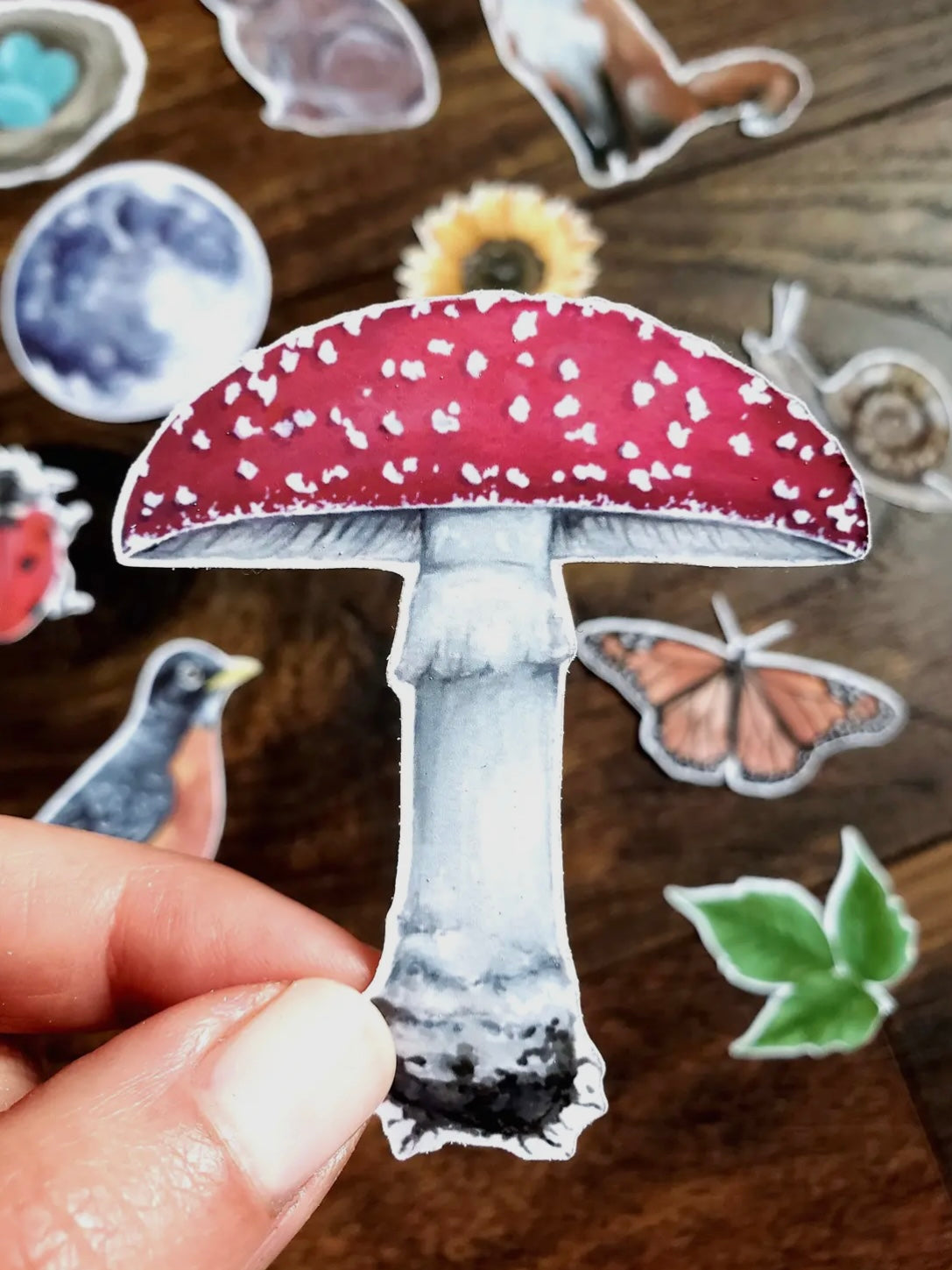 Fly Agaric Mushroom Sticker