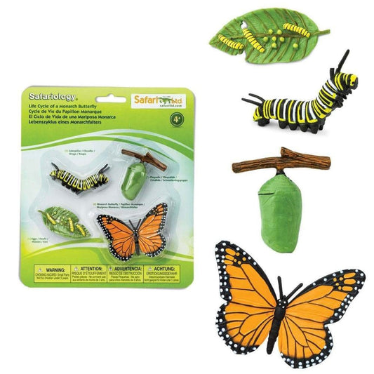 Safari Ltd. Life Cycle of a Monarch Butterfly