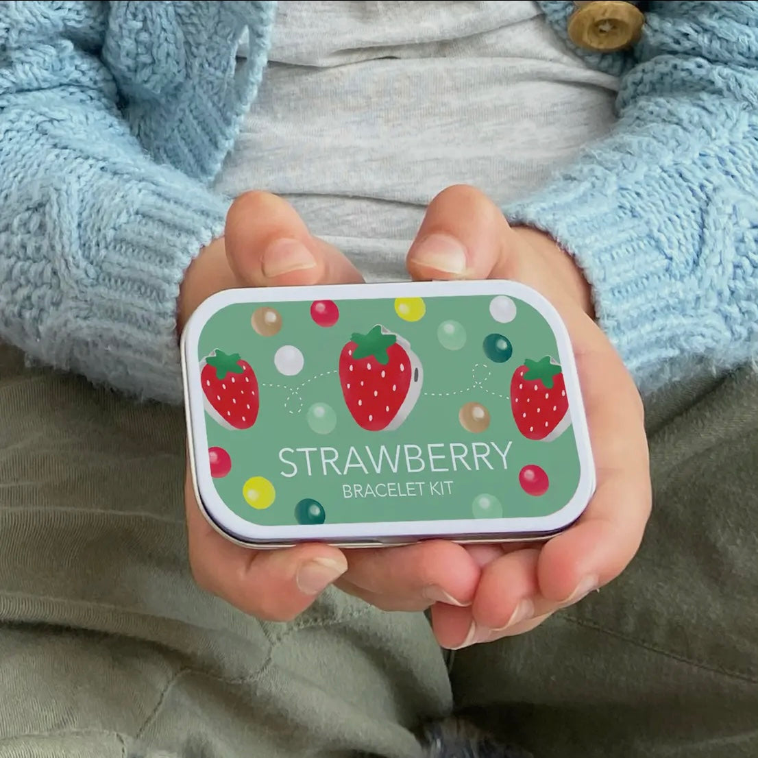 Strawberry Bracelet Gift Kit by Cotton Twist