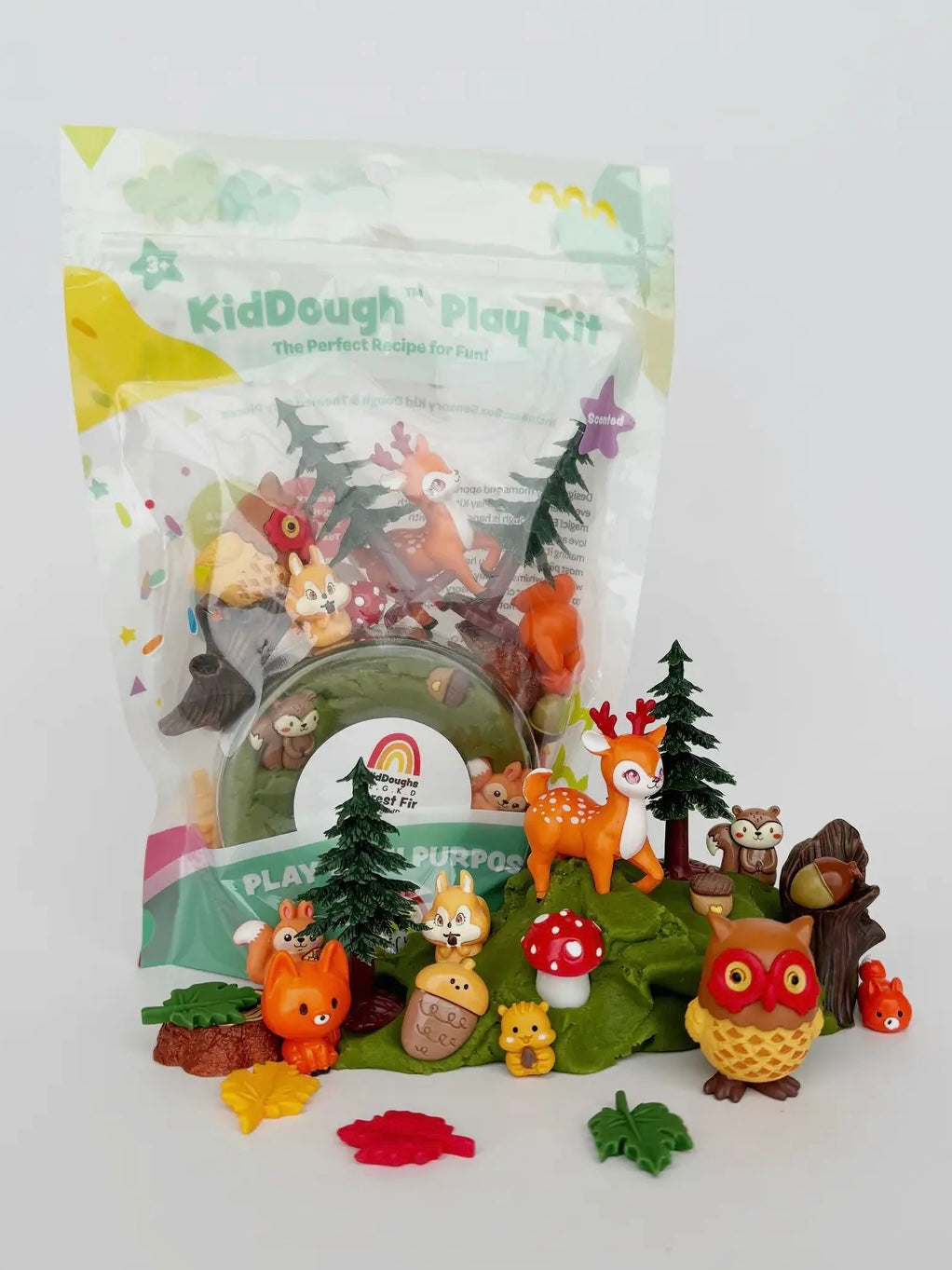 Forest Friends Kiddough Play Kit