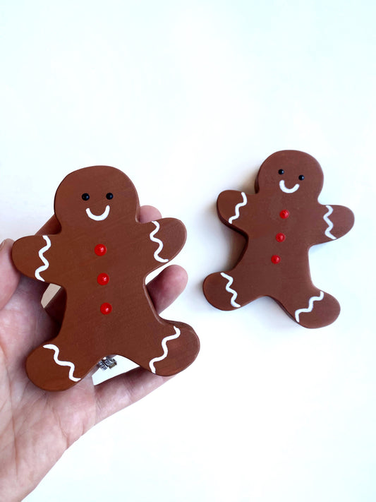 Gingerbread Cookie Chunky Wood Cutout