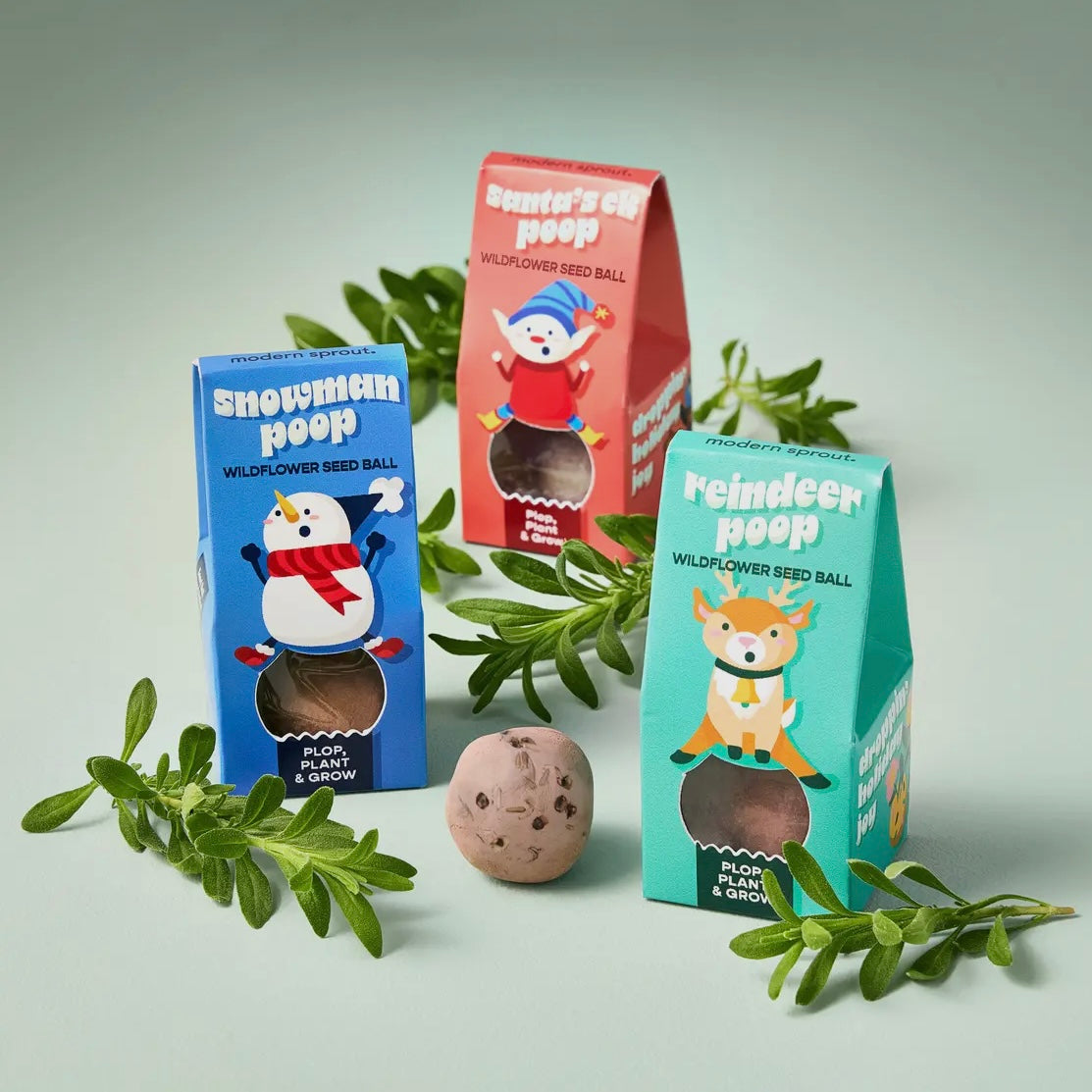 Jingle Plops Reindeer Poop by Modern Sprout