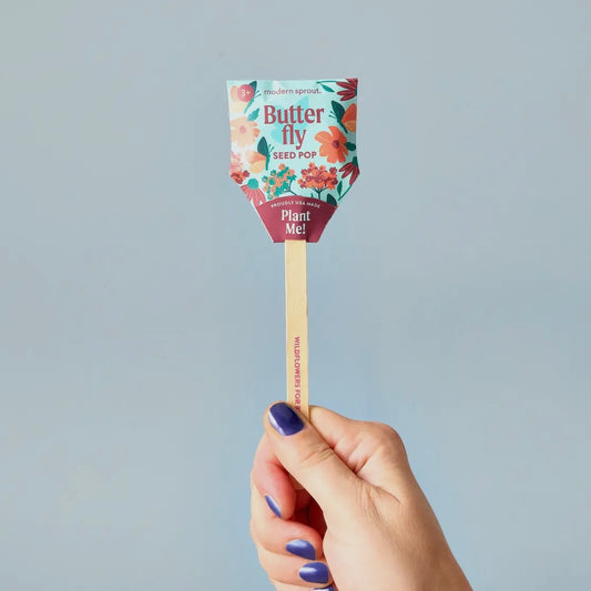 Butterfly Pollinator Seed Pop by Modern Sprout