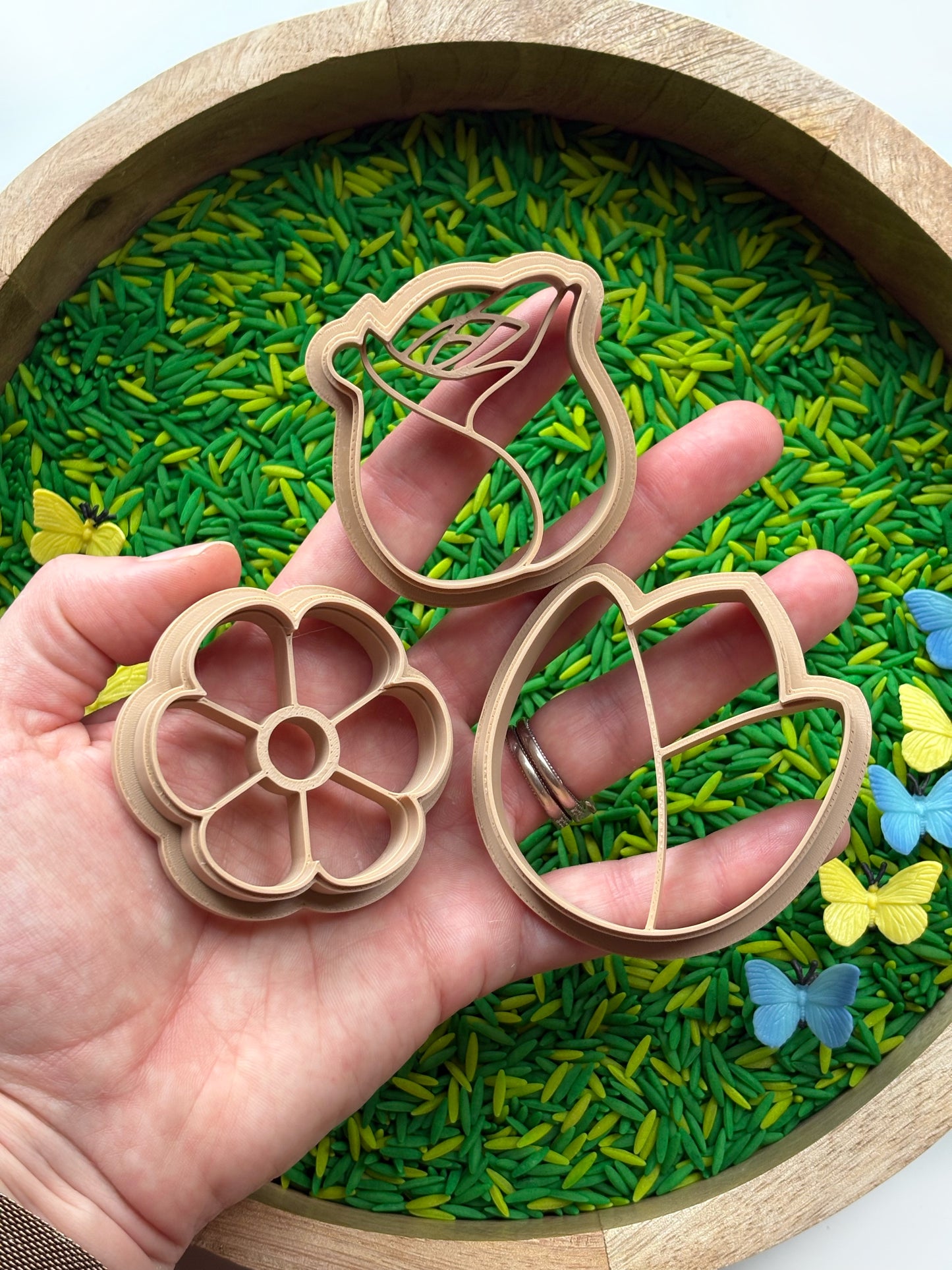 Flower Eco Dough Cutter Set by T. C. Play