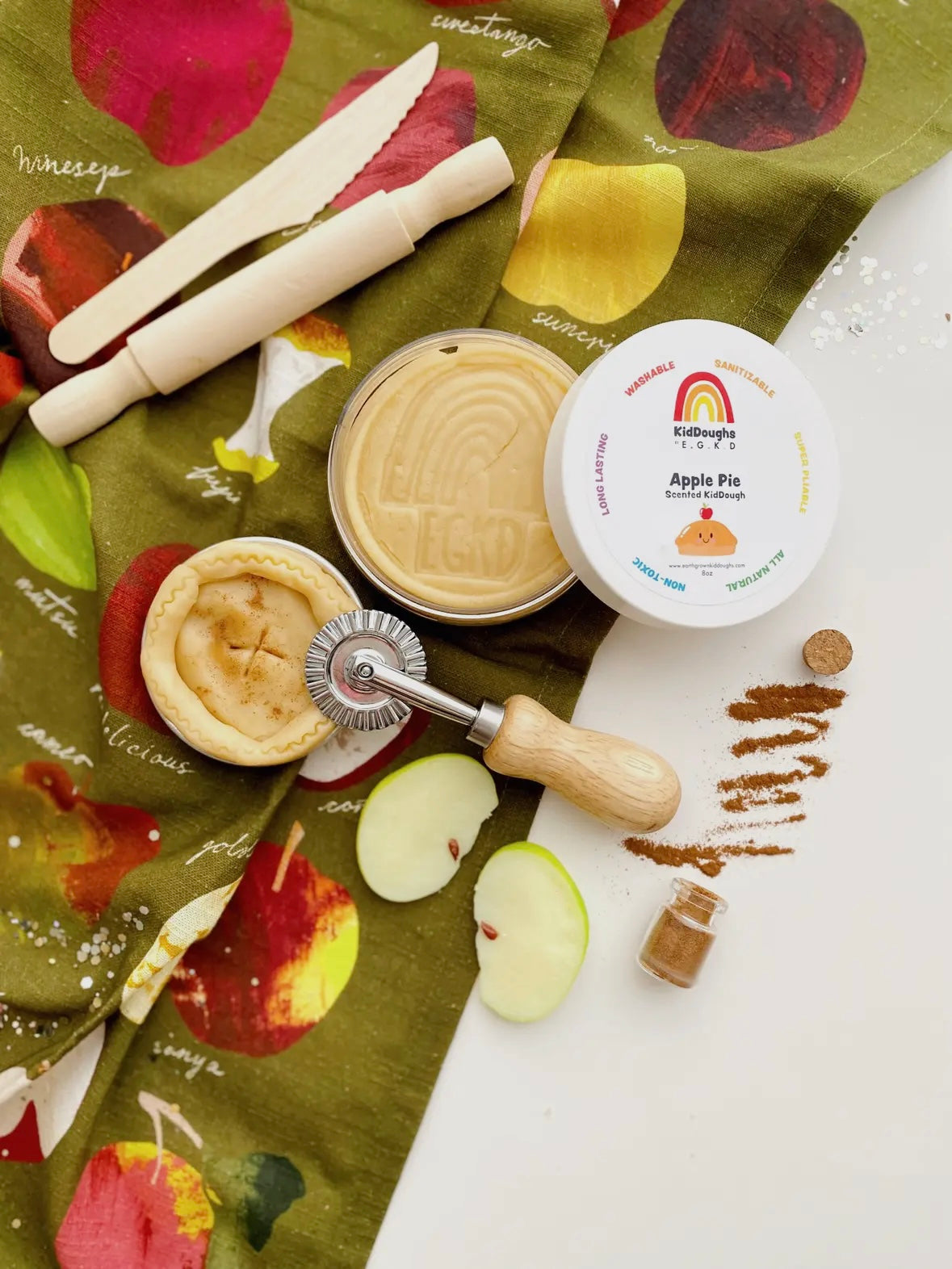 Apple Pie Play Dough Kit