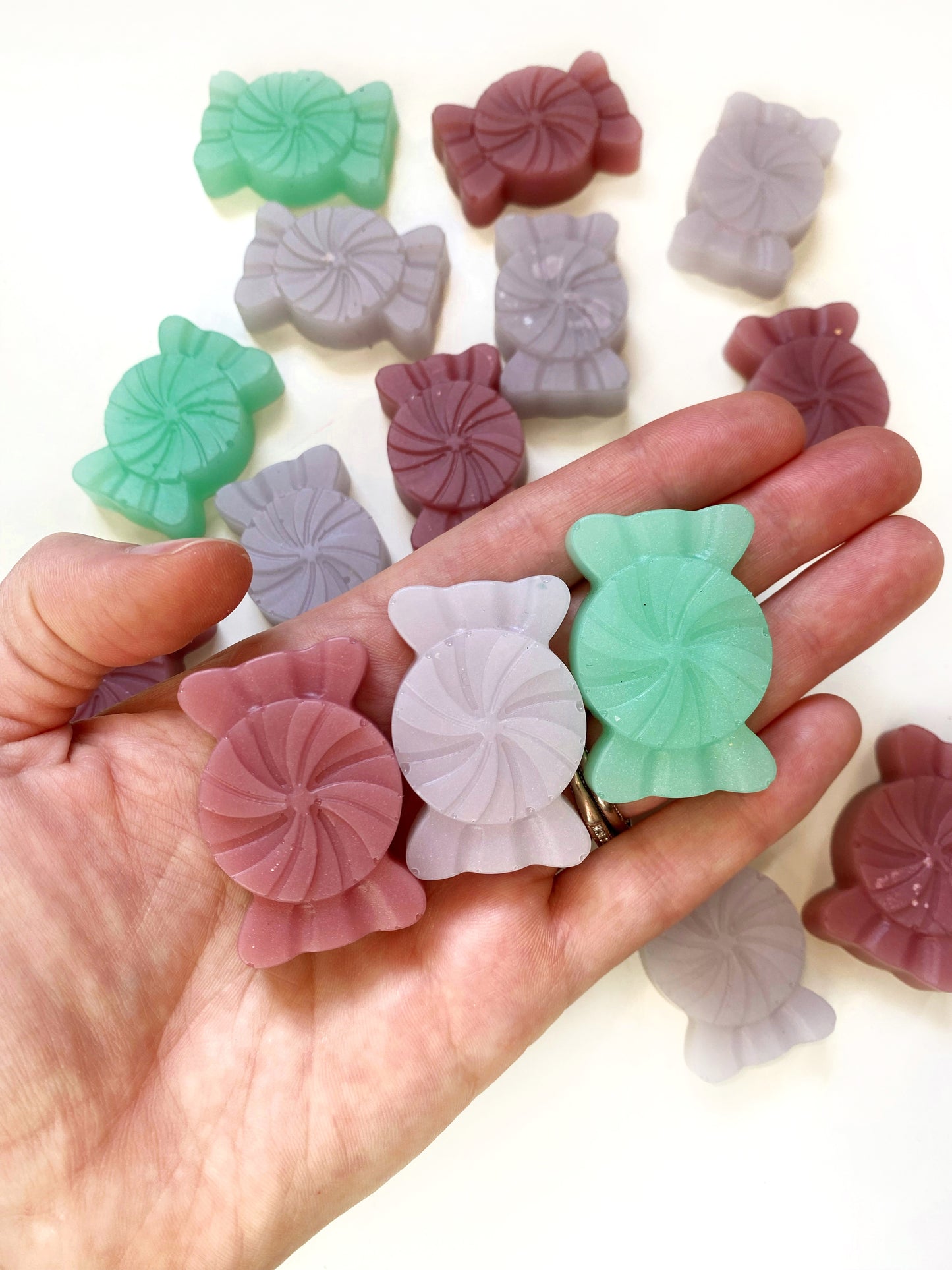 Pastel Resin Candies Prototypes