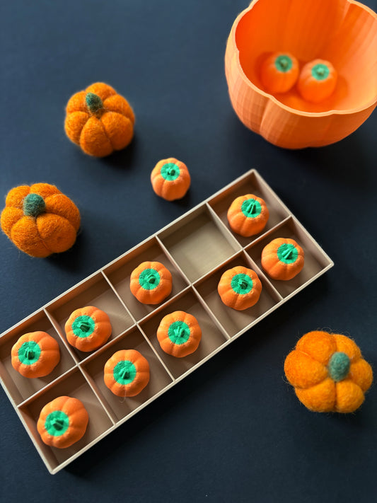 Pumpkin Eco Basket with Fillers by T. C. Play