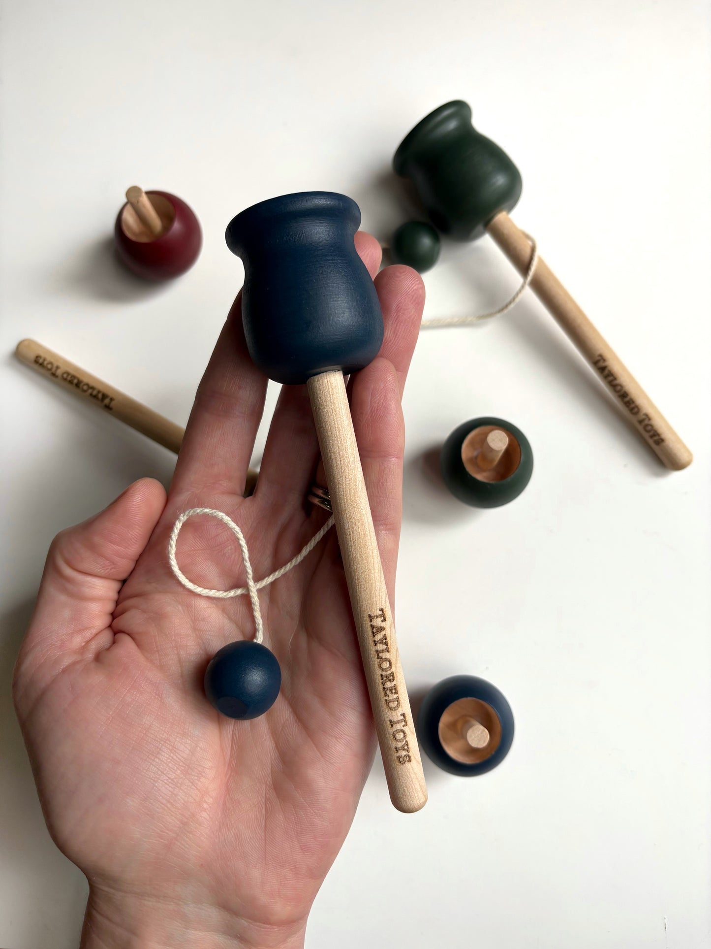 Birch Wood Cup and Ball Game