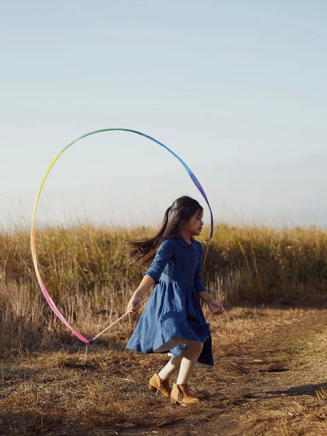 Rainbow Streamer by Sarah's Silks