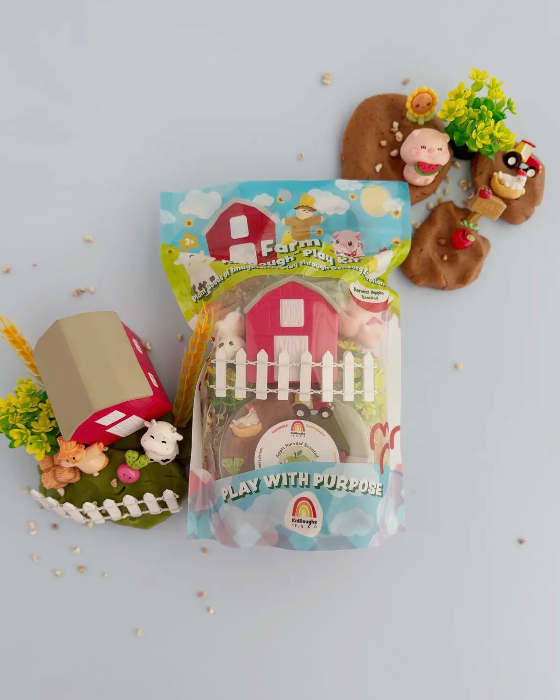 Farm Play Dough Kit