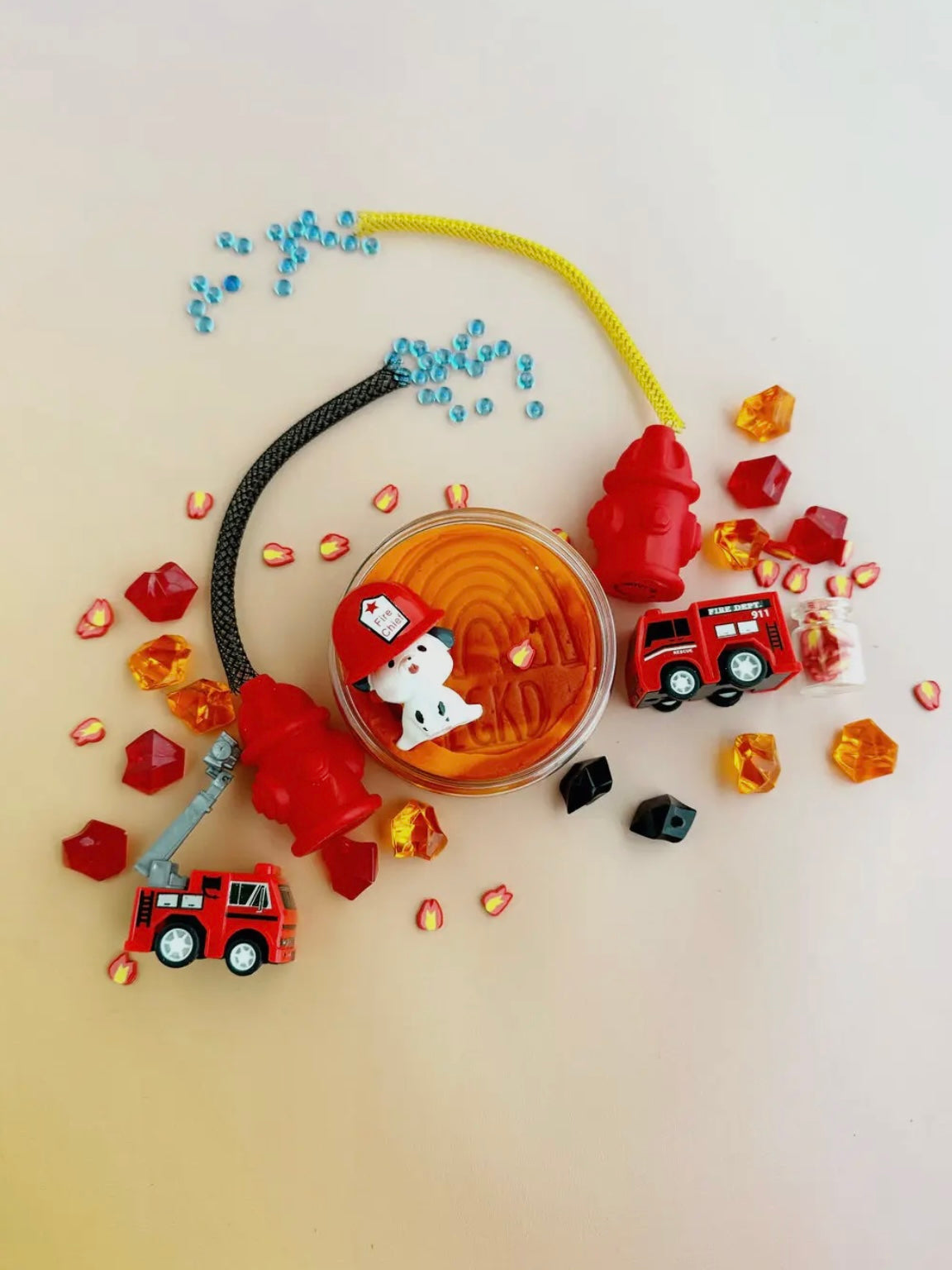 Fire Station Play Dough Kit