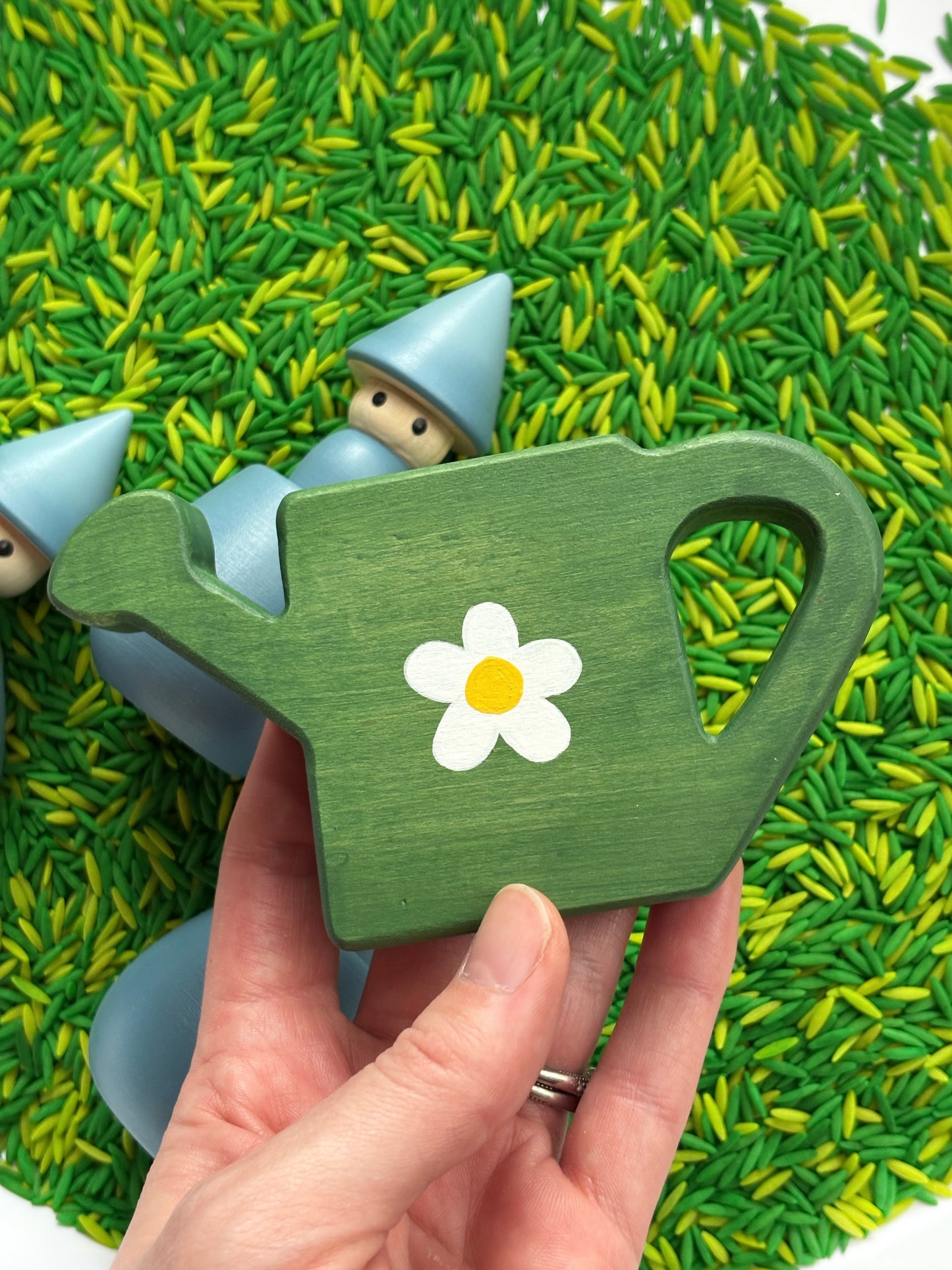 Watering Can Chunky Wood Cutout