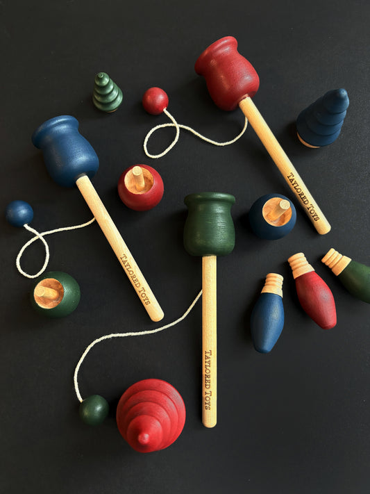 Birch Wood Cup and Ball Game