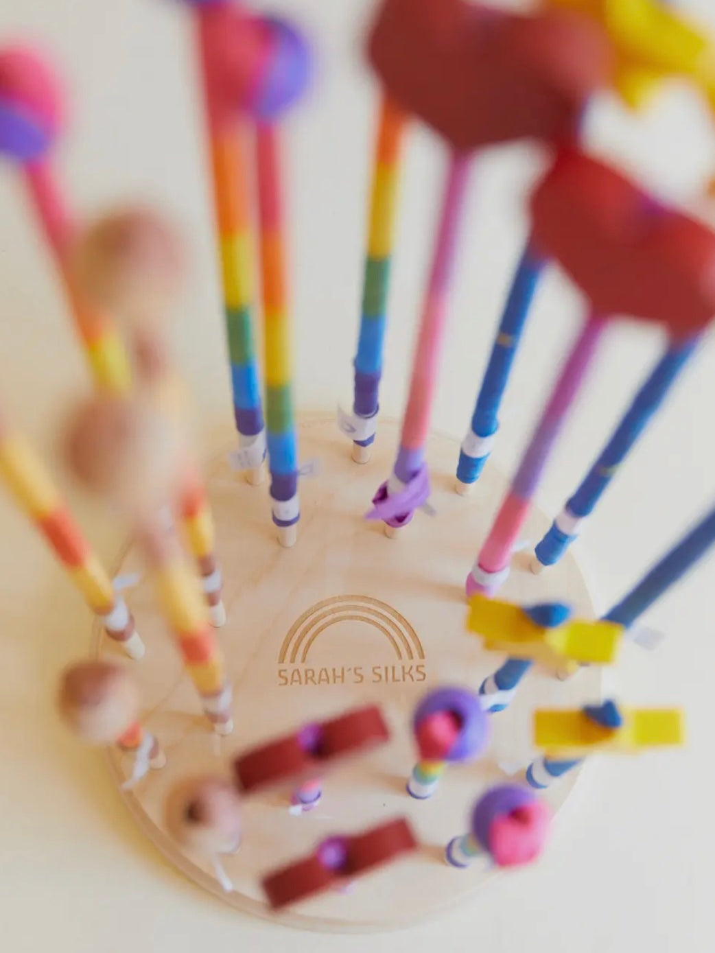 Rainbow Streamer by Sarah's Silks