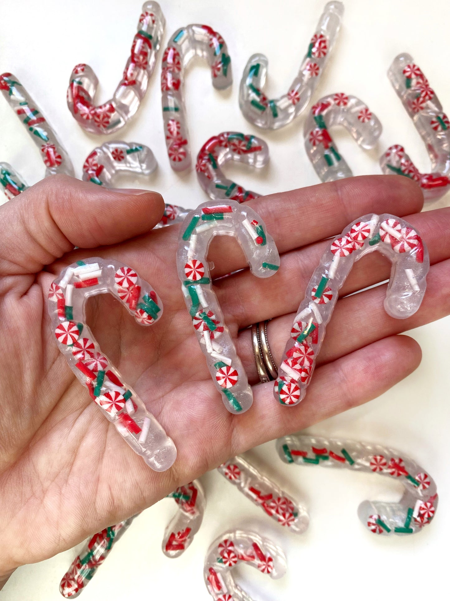 Resin Candy Canes