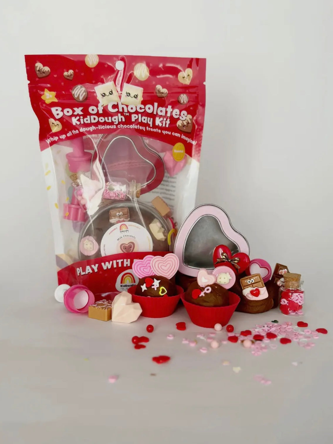 Valentine's Box of Chocolates Kiddough Play Kit