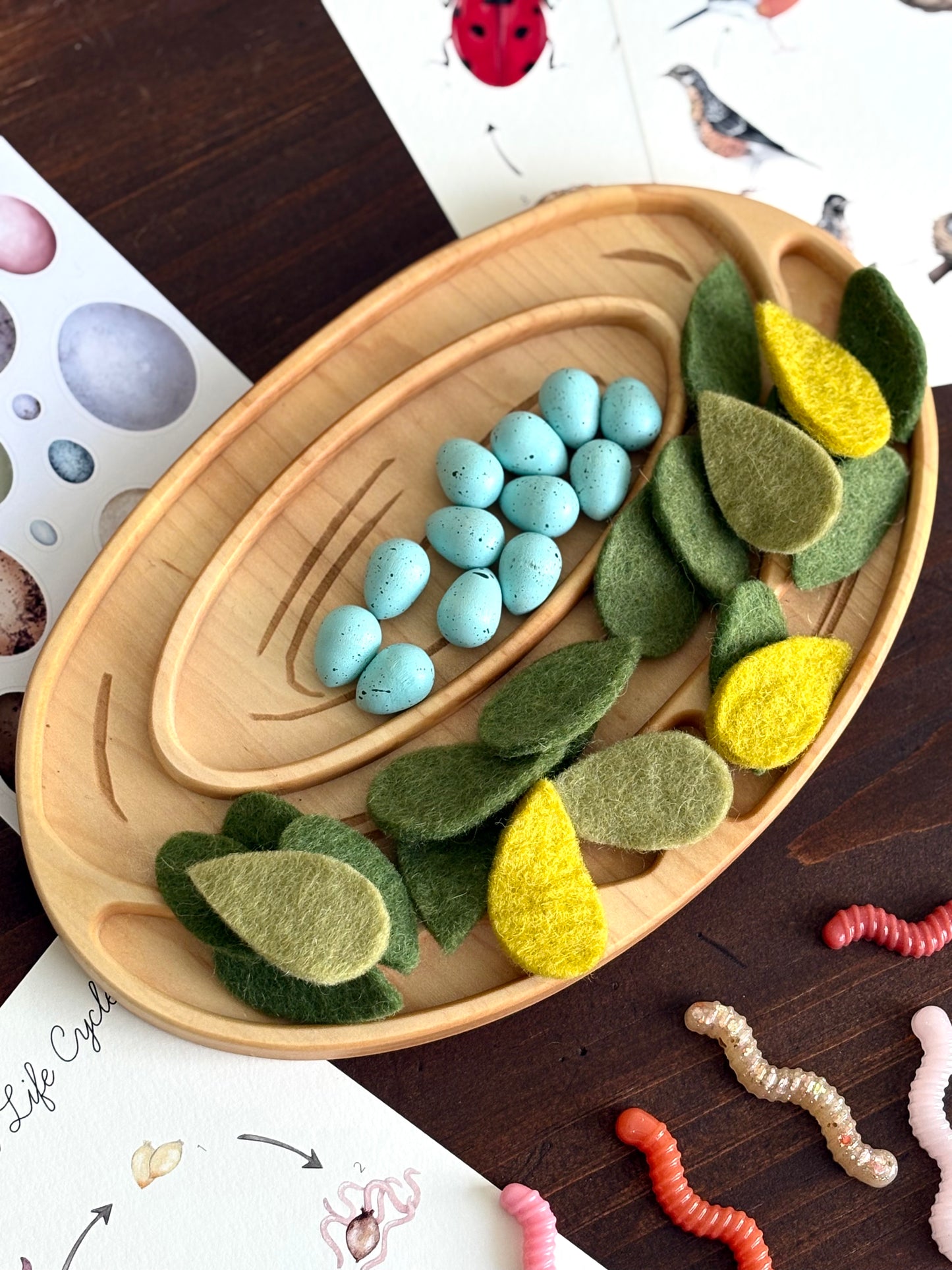 Wood Nest Tray