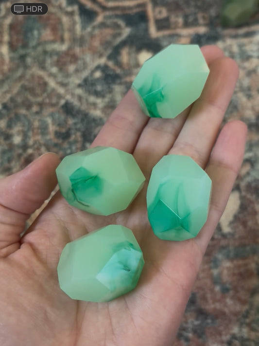Milky Green Gems