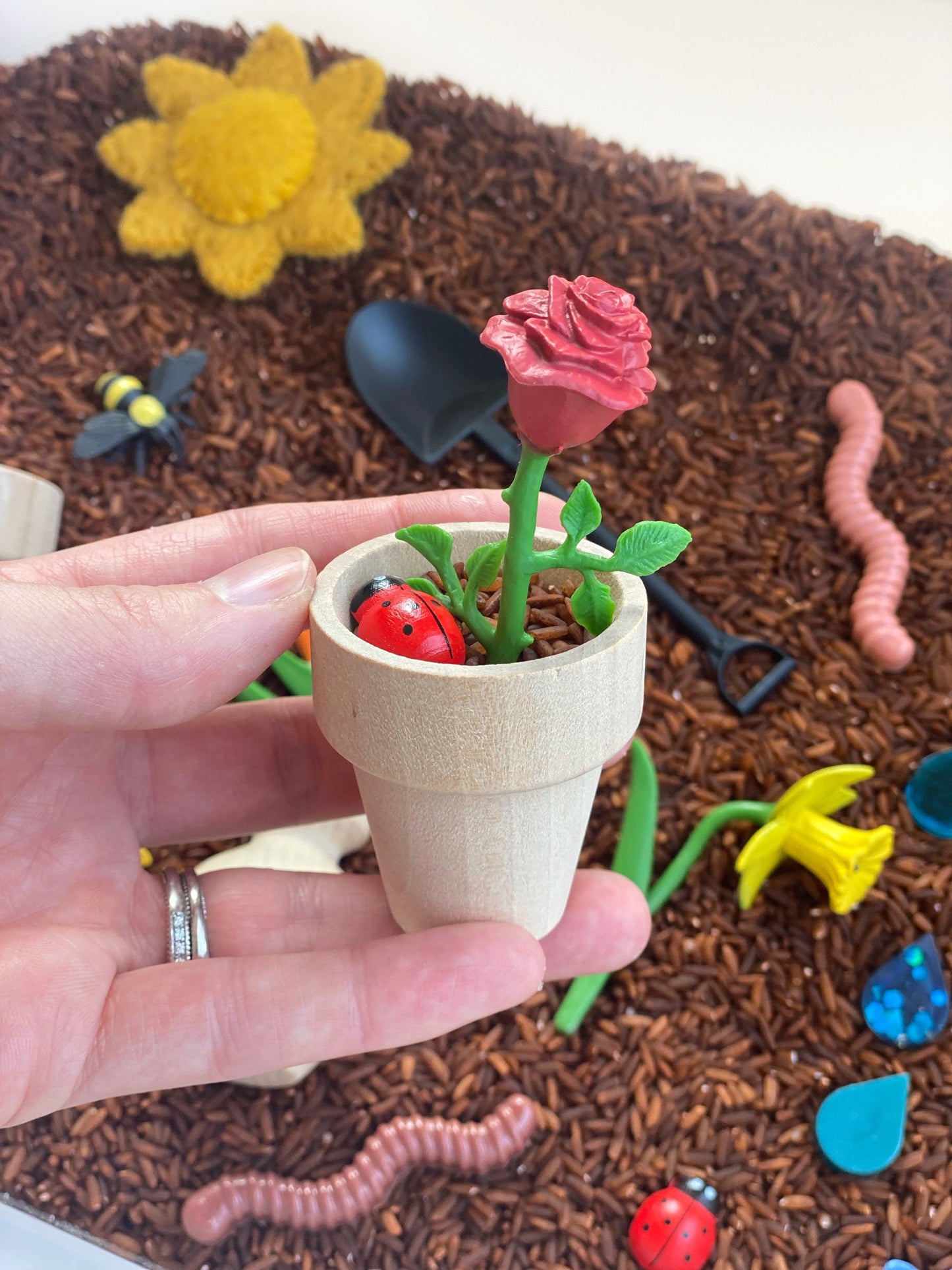 Spring Gardening Sensory Tool Set