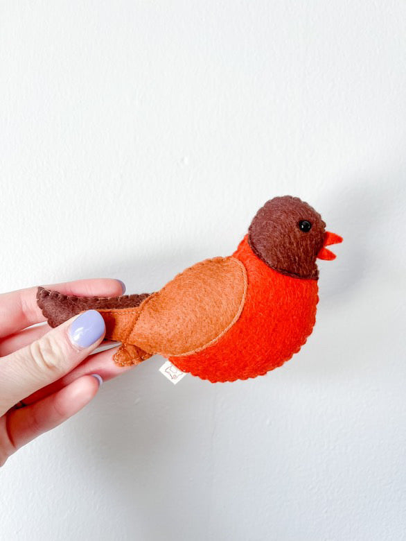 Felt Robin Pal by Felt Happy Sewing