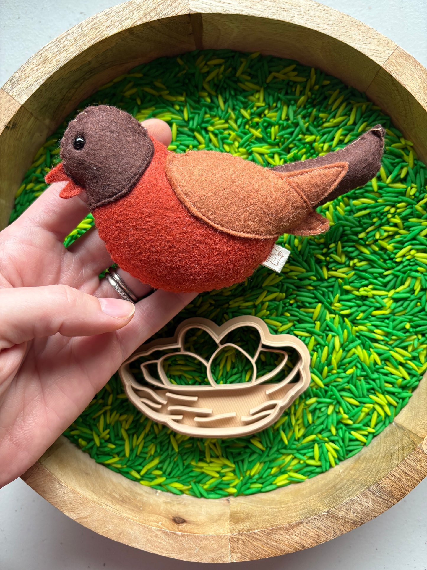 Felt Robin Pal by Felt Happy Sewing