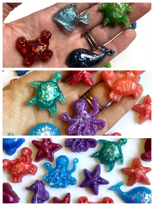 Ocean Critter Counters - Mix and Match