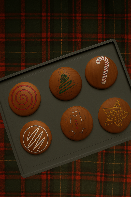 Wood Cookie Set