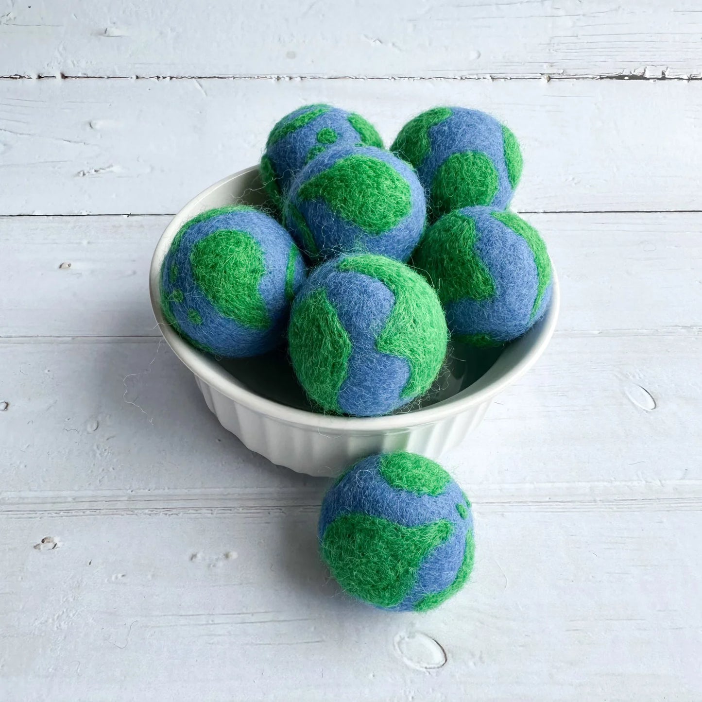 Felt World Globe