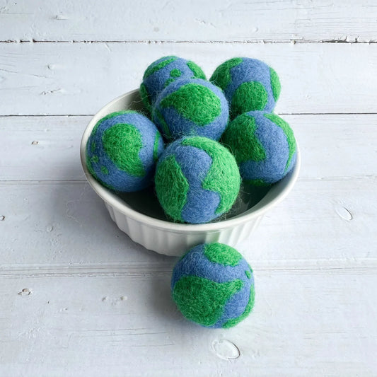 Felt World Globe