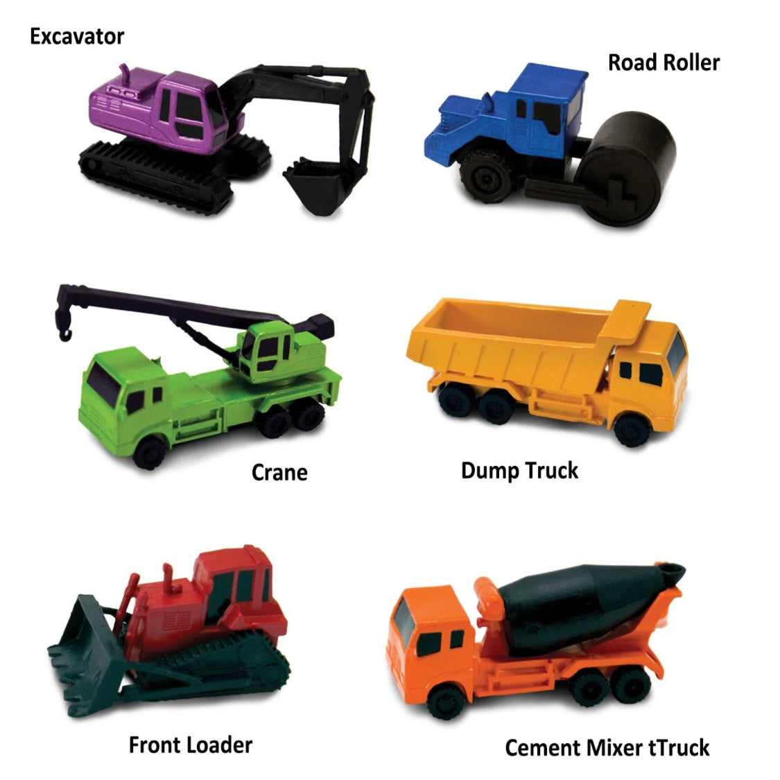 Safari Ltd. Construction Vehicles TOOB®