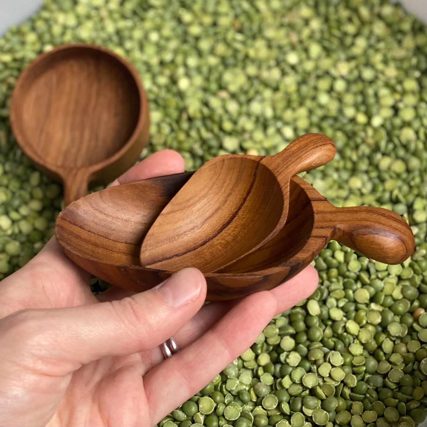 Teak Wooden Scoops and Spoons